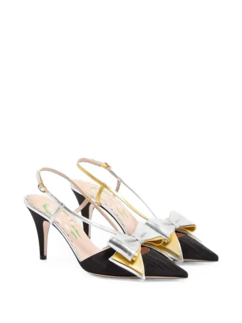 Valentino Garavani Bowow slingback pumps