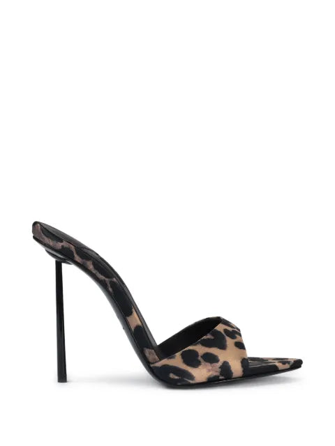 Le Silla Bella leopard-print heeled sandals