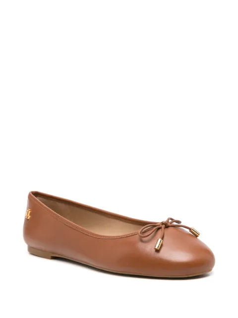 Lauren Ralph Lauren leather ballerina shoes