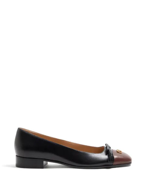 Valentino Garavani Valet Du Roi kidskin ballerina 25mm