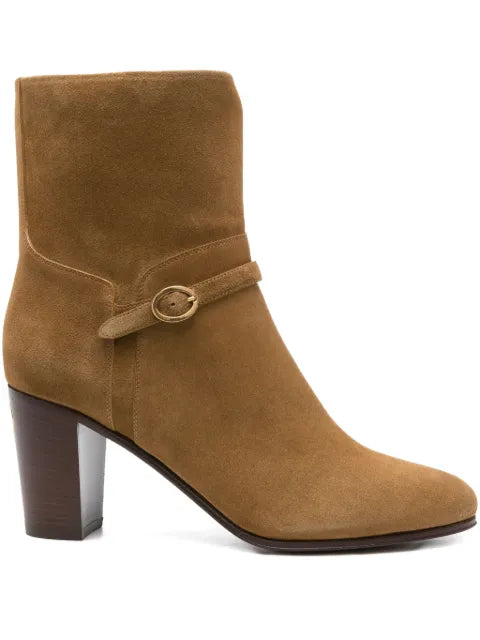 Valentino Garavani 75mm leather ankle boots