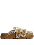 Mou suede mules