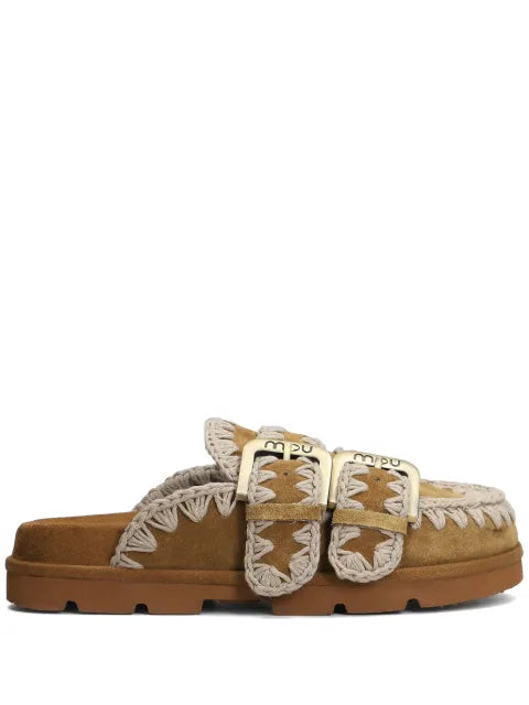 Mou suede mules