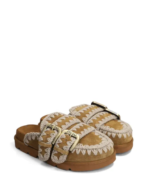 Mou suede mules