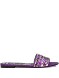 Dolce & Gabbana Majolica-pattern slides