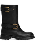 Dolce & Gabbana buckle-detail knee-high boots