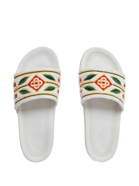 Casablanca men's Laurel terry slides
