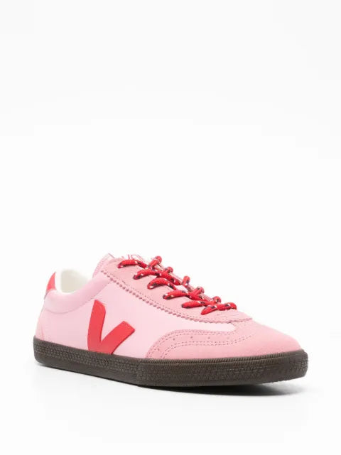 VEJA Volley Guimauve Pekin Eagle V-logo suede-panel sneakers