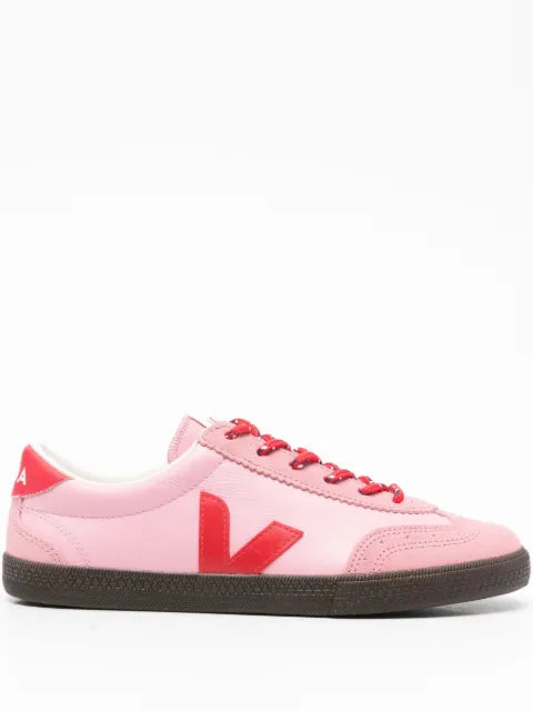 VEJA Volley Guimauve Pekin Eagle V-logo suede-panel sneakers