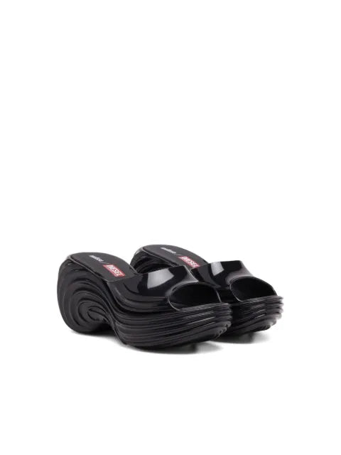 Diesel x Melissa platform wave sandals