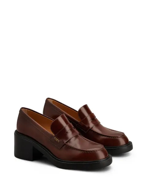 Tod's loafers in leather