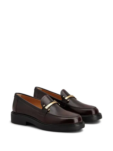 Tod's leather loafers
