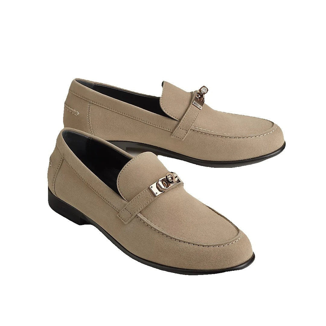 Hermès Destin Loafer - Taupe/Beige