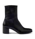 Prada Nappa Leather Stretch Booties Ankle Boots 55