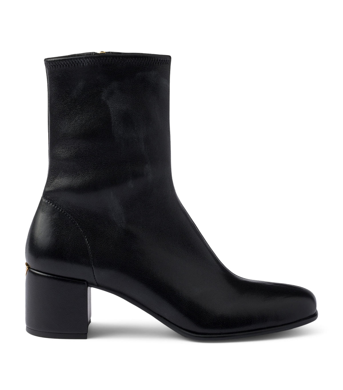 Prada Nappa Leather Stretch Booties Ankle Boots 55