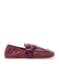 LOEWE Leather Toggle Loafers
