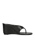 Jude Leather Yaga Wedge Sandals 85