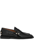 GANNI square-toe loafers
