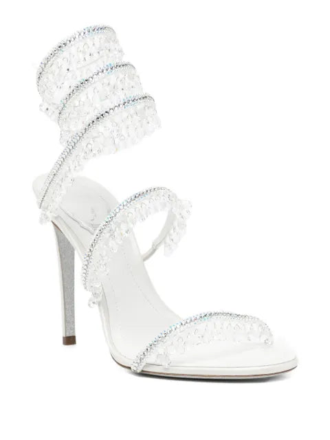René Caovilla 105mm Chandelier sandals