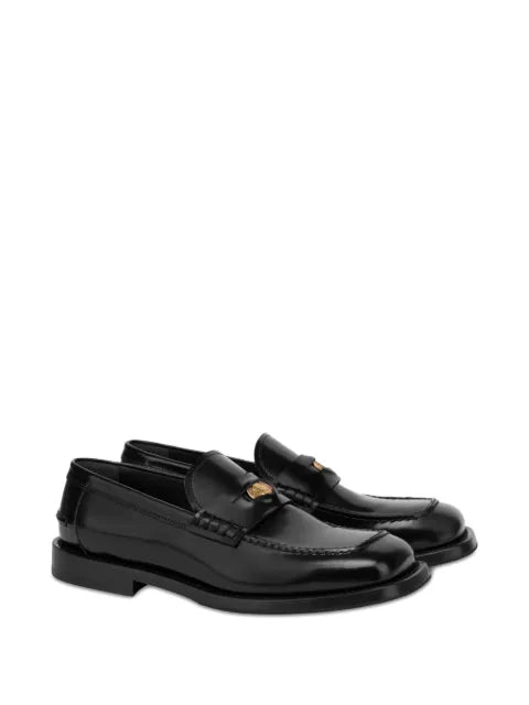 Moschino leather loafers