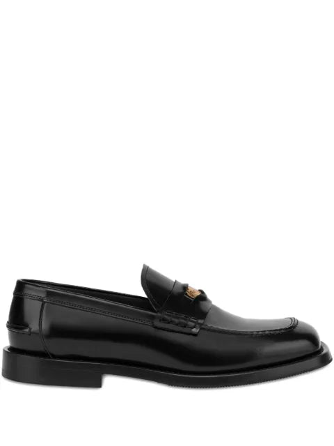 Moschino leather loafers