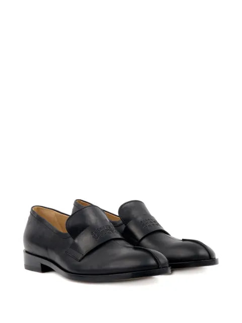 MM6 Maison Margiela Tabi leather loafers