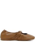LOEWE pebble soft ballerina in nappa lambskin