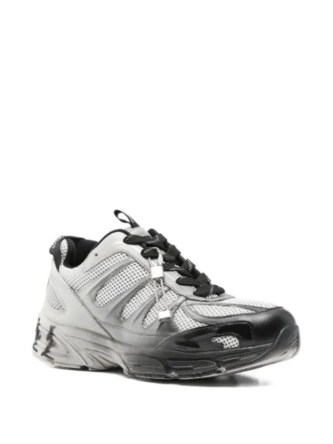 44 LABEL GROUP mesh-panel lace-up sneakers