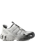 44 LABEL GROUP mesh-panel lace-up sneakers