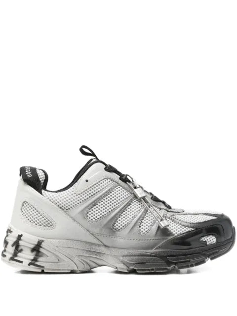 44 LABEL GROUP mesh-panel lace-up sneakers