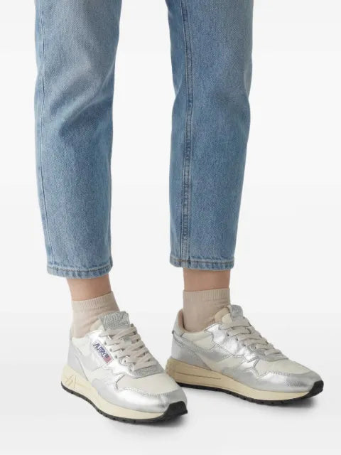Autry Reelwind sneakers in nylon and metalized leather