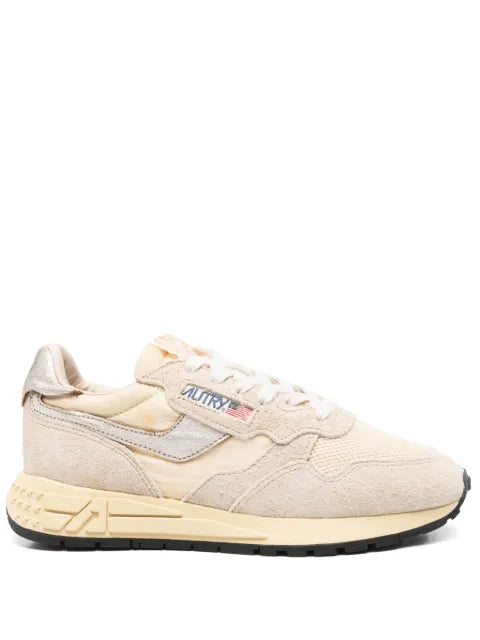 Autry Reelwind low sneakers in nylon suede and leather