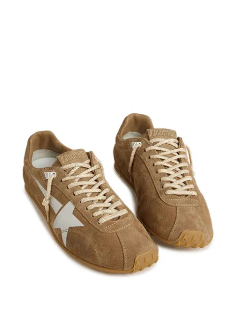 Golden Goose Marathon Speed suede star trainers
