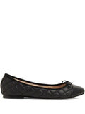 HOUSE OF BALLERINAS quilted leather ballet flats