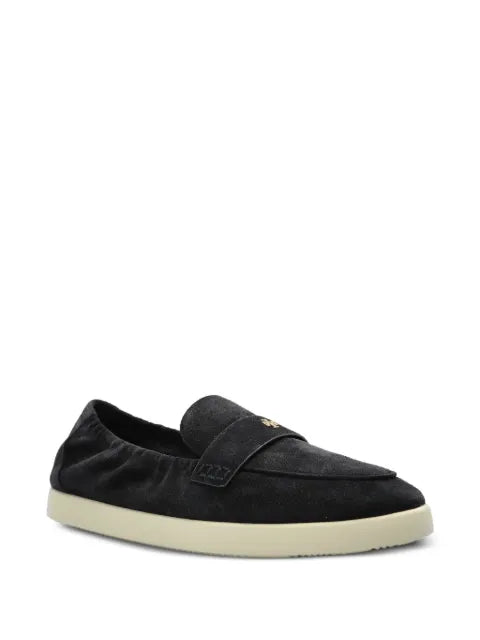 Tory Burch suede slip-on loafers