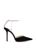 Jimmy Choo Saeda crystal-chain pumps