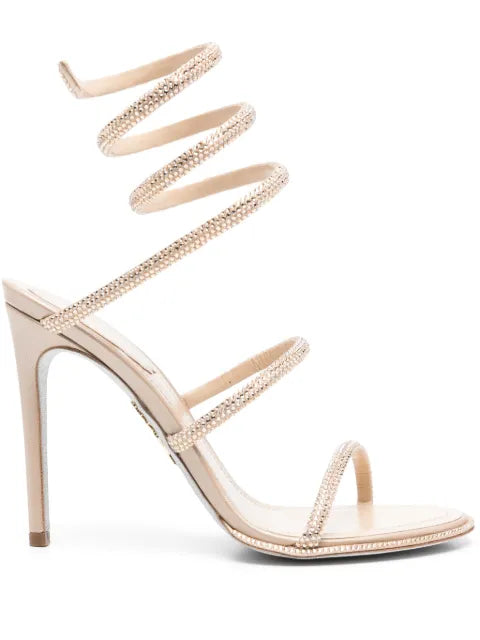 René Caovilla 100mm Cleo sandals