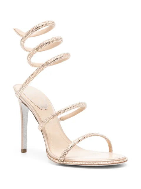 René Caovilla 100mm Cleo sandals