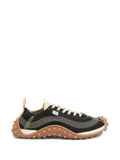 AMI Paris logo-patch mesh sneakers