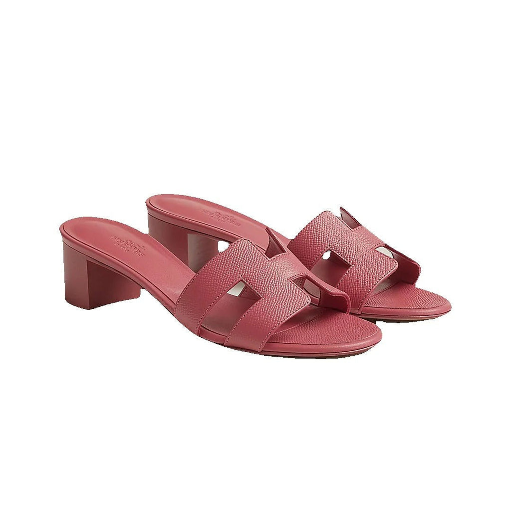 Hermès Hermes Calfskin Oasis Sandal - Pink