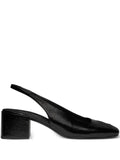 Courrèges Vinyl slingbacks