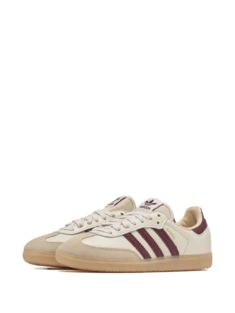 adidas Samba OG "Wonder White/Shadow Red/Gum" sneakers