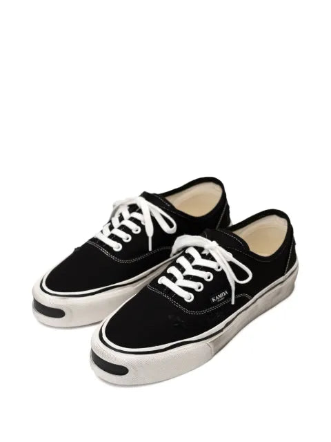 KAMIYA Herc distressed vulcanized sneakers