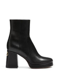 Valentino Garavani Fawcette platform ankle boots in calfskin 90mm