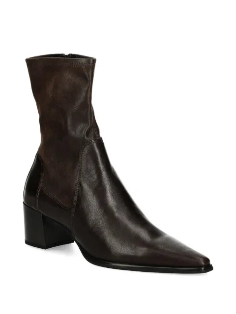 VAGABOND Giselle pointed-toe block-heel ankle boots