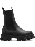 GANNI leather ankle boots
