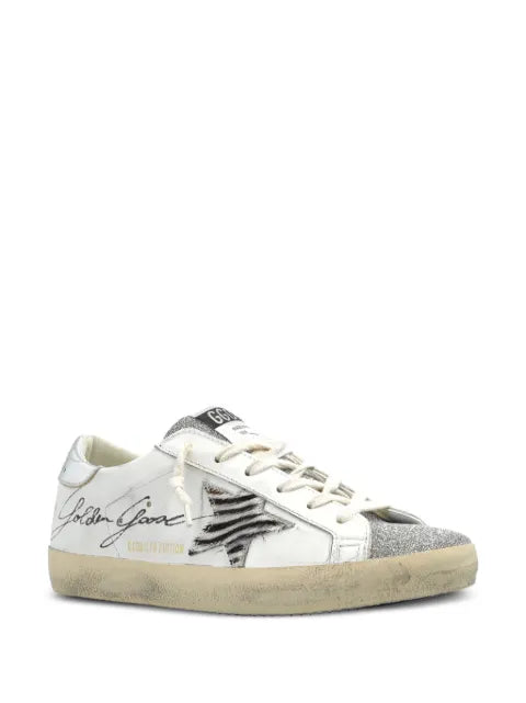 Golden Goose Super-Star crystal embellished sneakers
