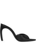 Victoria Beckham Harlow open toe mules 100 satin