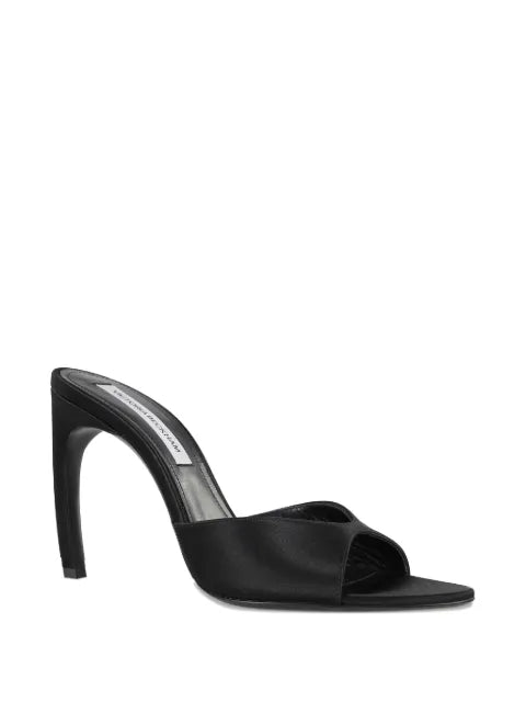 Victoria Beckham Harlow open toe mules 100 satin