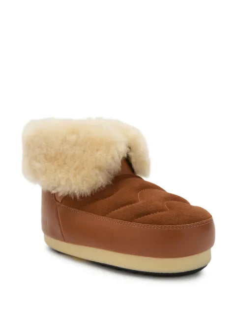 Moon Boot EVX quilted shearling boots